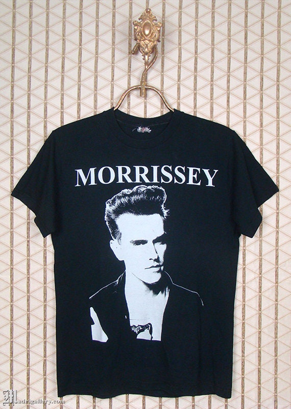 Morrissey Shirt, Vintage Rare T-shirt, the Smiths New Wave Cure