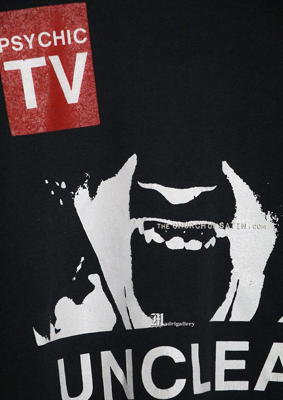 Psychic TV t-shirt, Screen Stars vintage rare tee shi… - Gem