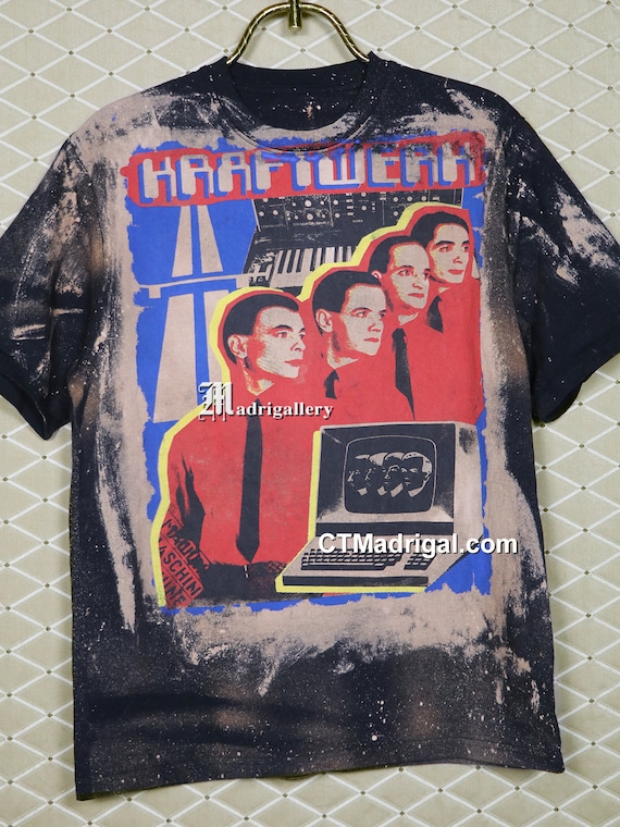 Kraftwerk Shirt, Vintage Rare T-shirt, New Order Depeche