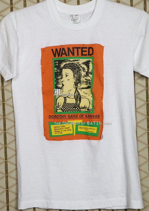 Wizard of Oz Shirt, Stanley Desantis T-shirt, White Tee, Pop Art