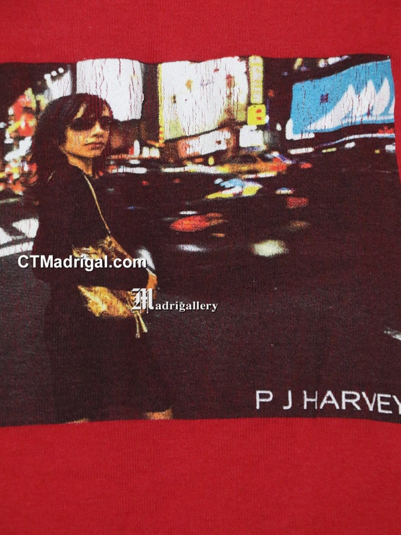 PJ Harvey t shirt, Nick Cave Bjork Patti Smith Ma… - image 3