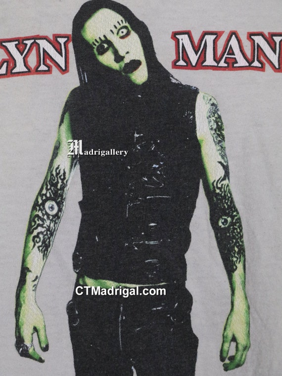 Marilyn Manson t-shirt vintage rare shirt punk go… - image 3