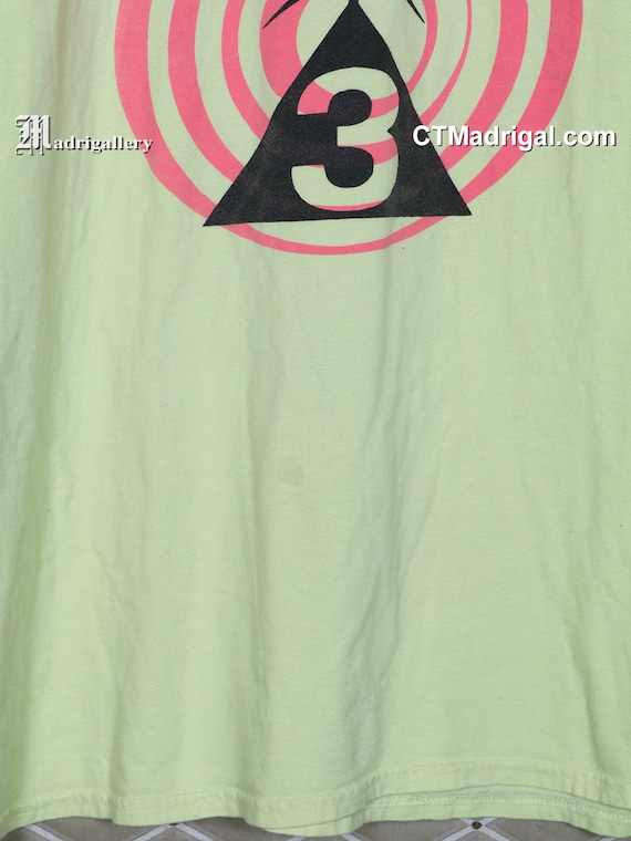 Spacemen 3 t-shirt, vintage rare faded yellow tee… - image 4