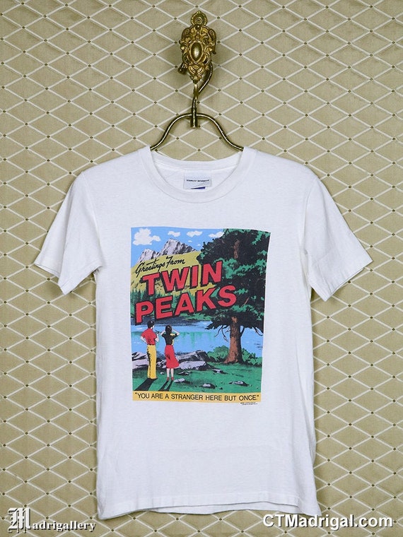 Twin Peaks t shirt, David Lynch, vintage rare hor… - image 1