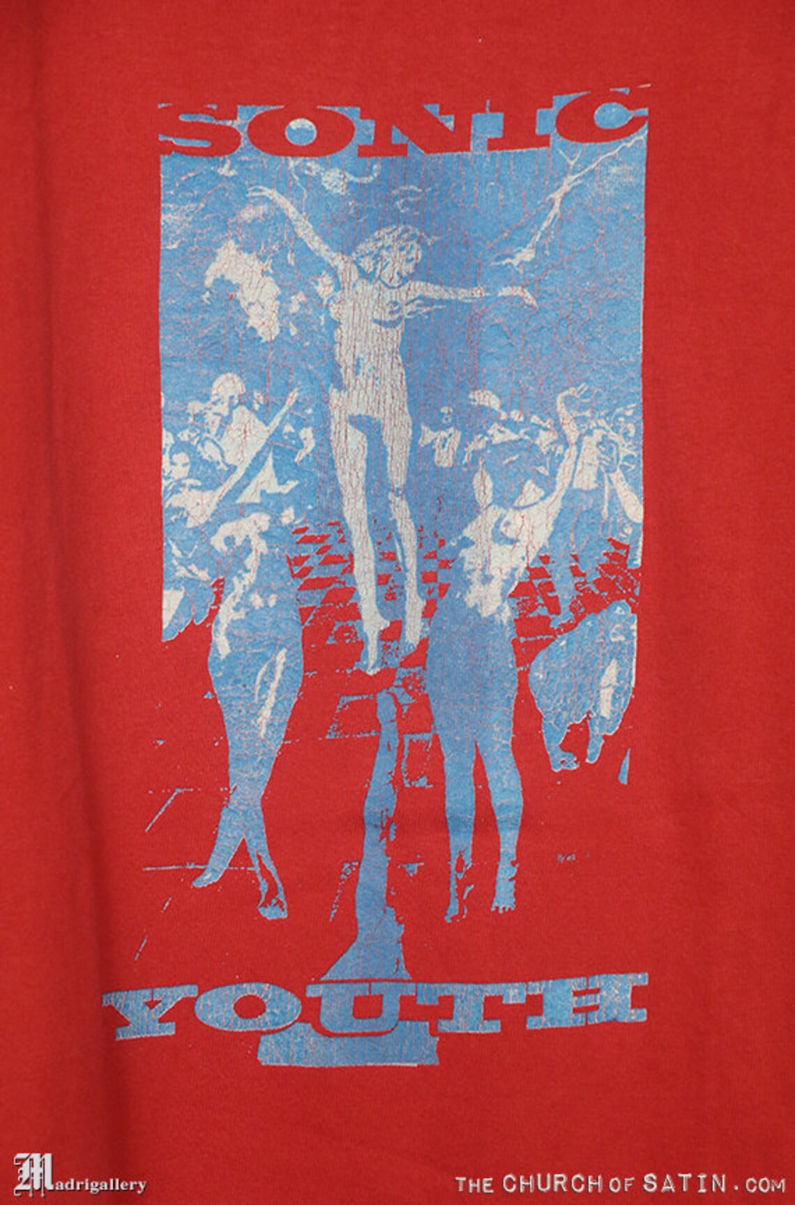 Sonic Youth Goo Black Thurston Moore Kim Gordon Oficial Camiseta Para