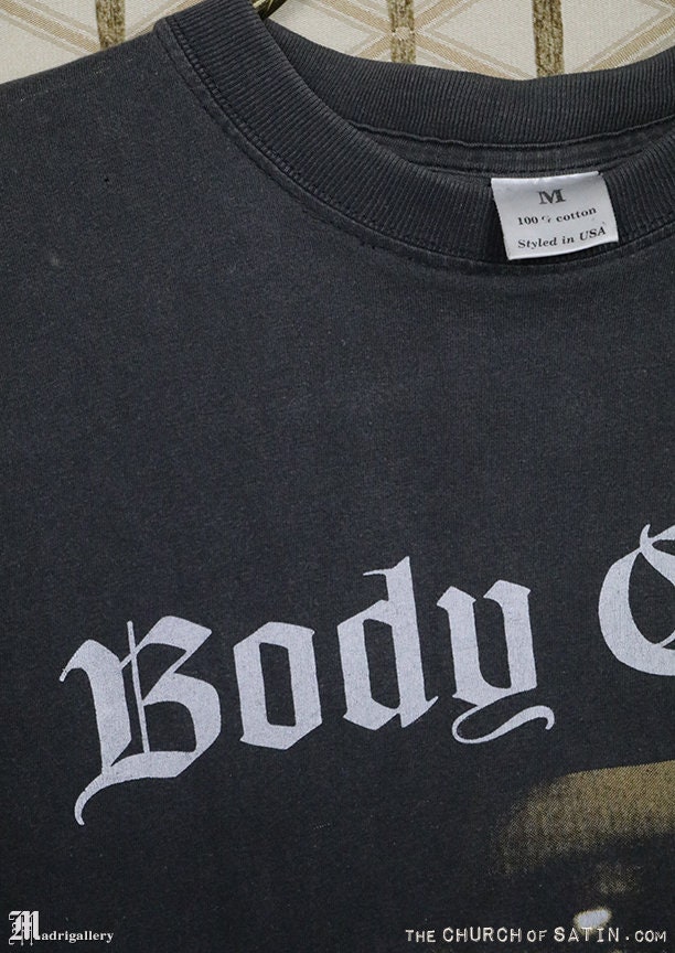 Body Count T-shirt, Vintage Rare Faded Black Tee, Hardcore