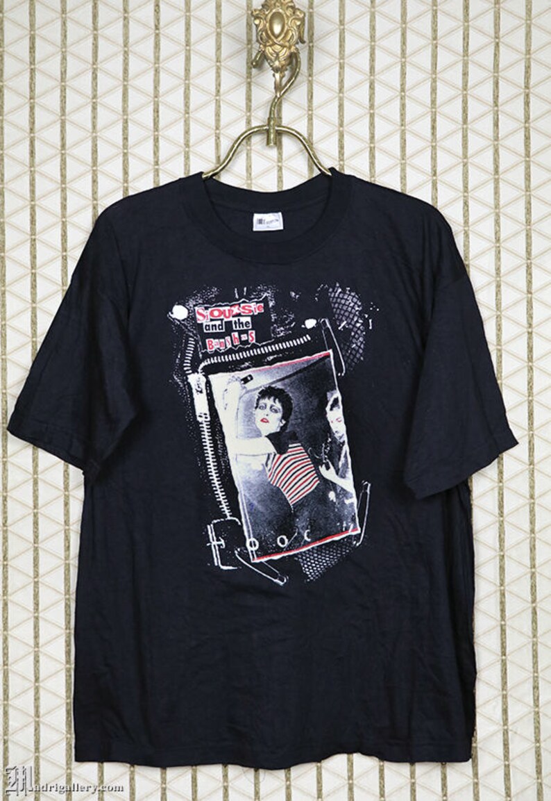 KKVEE Men's Siouxsie And The Banshees Graphic T-Shirt – 100% Cotton Crew Neck Tee
