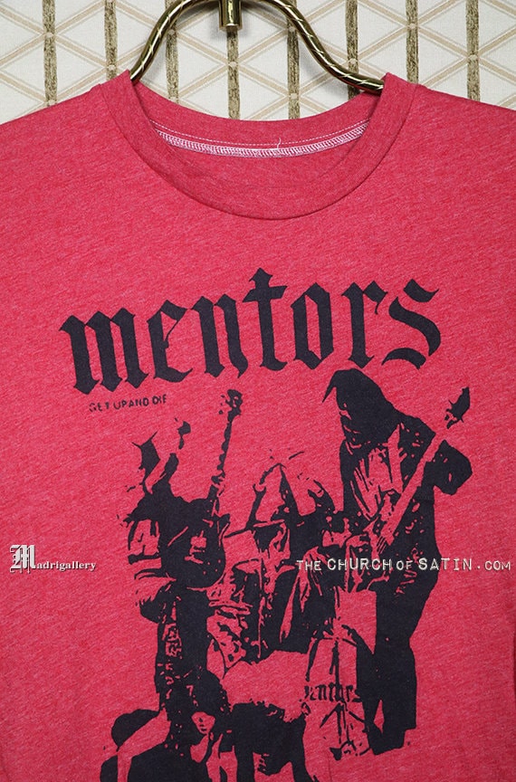 T-shirt Band The Mentors 'Over The Top' - Noir Unisexe - Tailles S à 5XL - Neuf Avec étiquettes