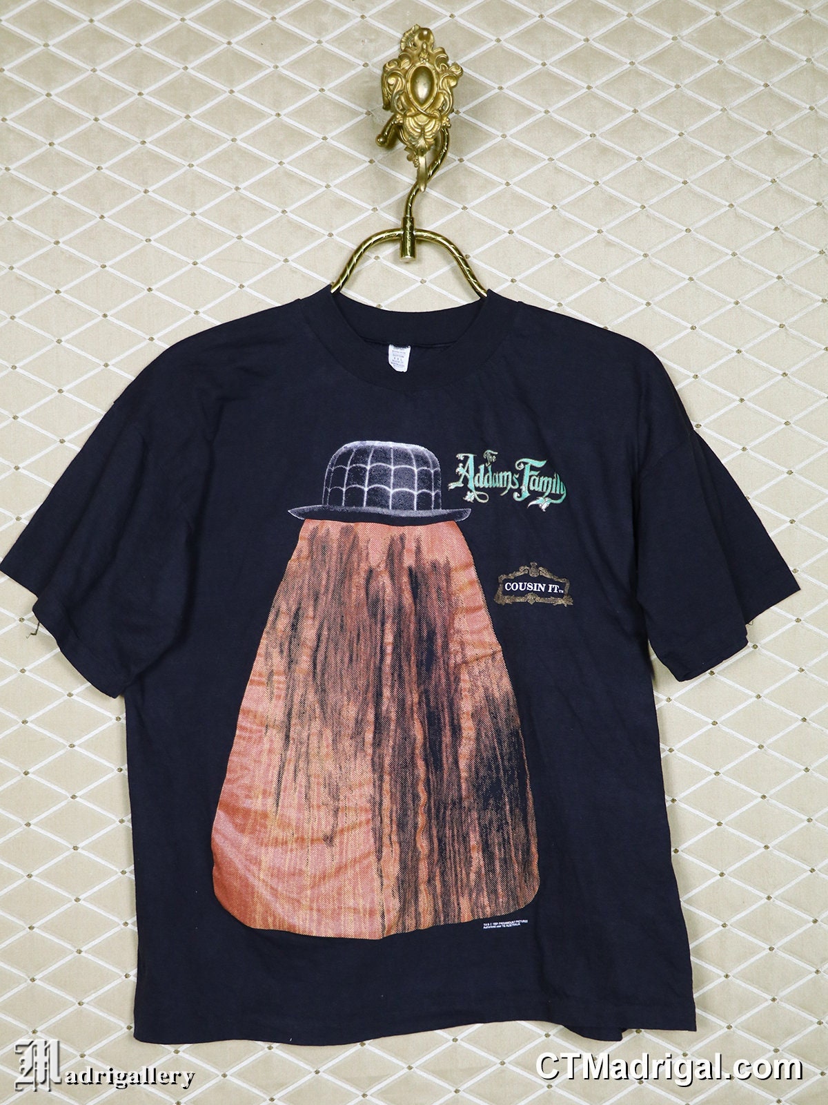 Addams Family Shirt, Vintage Rare Horror Movie T-shirt, Elvira 