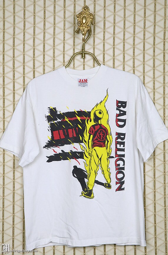 Bad Religion shirt, vintage rare Suffer T-shirt, w