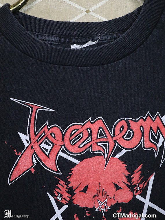 Venom T shirt Possessed Shirt Vintage Rare Metal Black T shirt