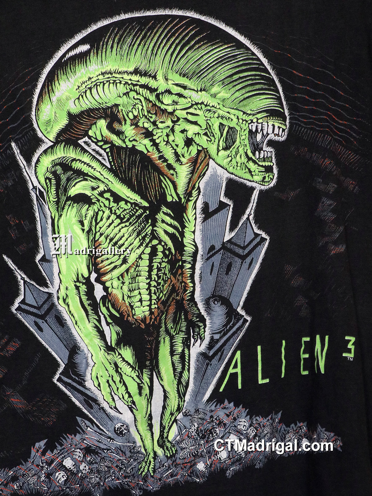 ALIEN³ TIEDYE spratter Tシャツ ALIEN³ TIEDYE spratter Tシャツ