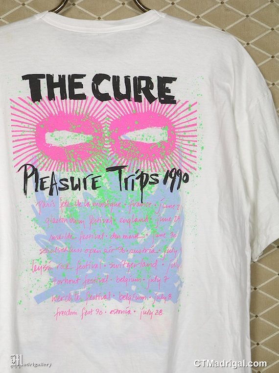 The Cure Tour T-shirt,concert Tee Shirt, Vintage Rare Robert