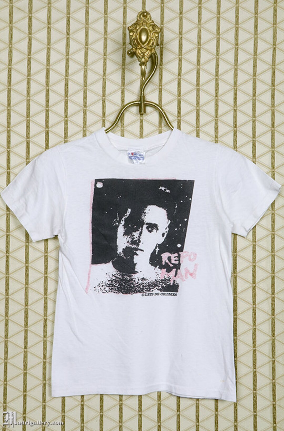 REPO MAN T-shirt, Vintage Rare White Tee Shirt, Cult Horror Film Sci-fi ...