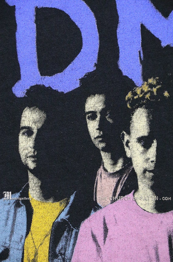 Depeche Mode 　ヴィンテージ　Tシャツ Depeche Mode t-shirt, vintage rare black tee shirt, 1… - Gem