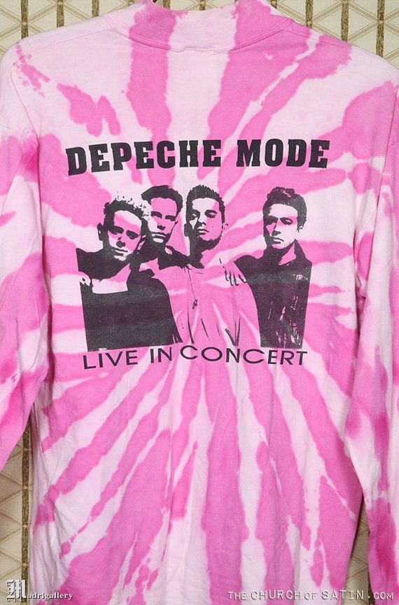 Depeche Mode 1990 Tour T-shirt Jesus & Mary Chain Long