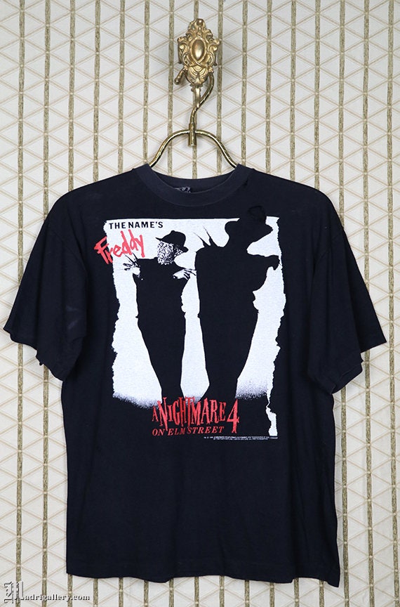 A Nightmare on Elm Street 4 Shirt, Horror Movie T-shirt, Vintage 