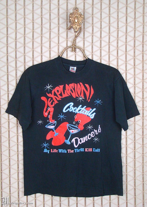 My Life With the Thrill Kill Kult Vintage Rare T-shirt, 1991