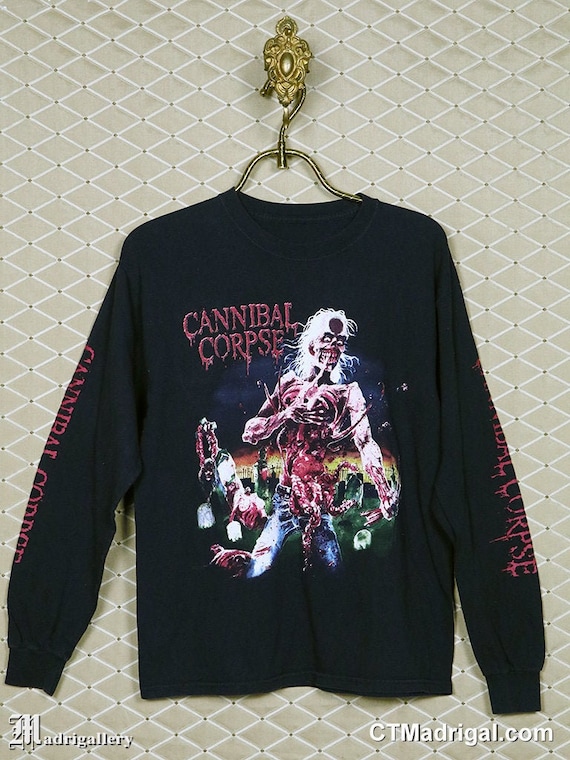 Cannibal Corpse Shirt, Black Metal T-shirt Six Feet Under Deicide