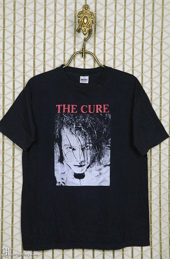 The Cure vintage rare T-shirt, black tee shirt, Ro