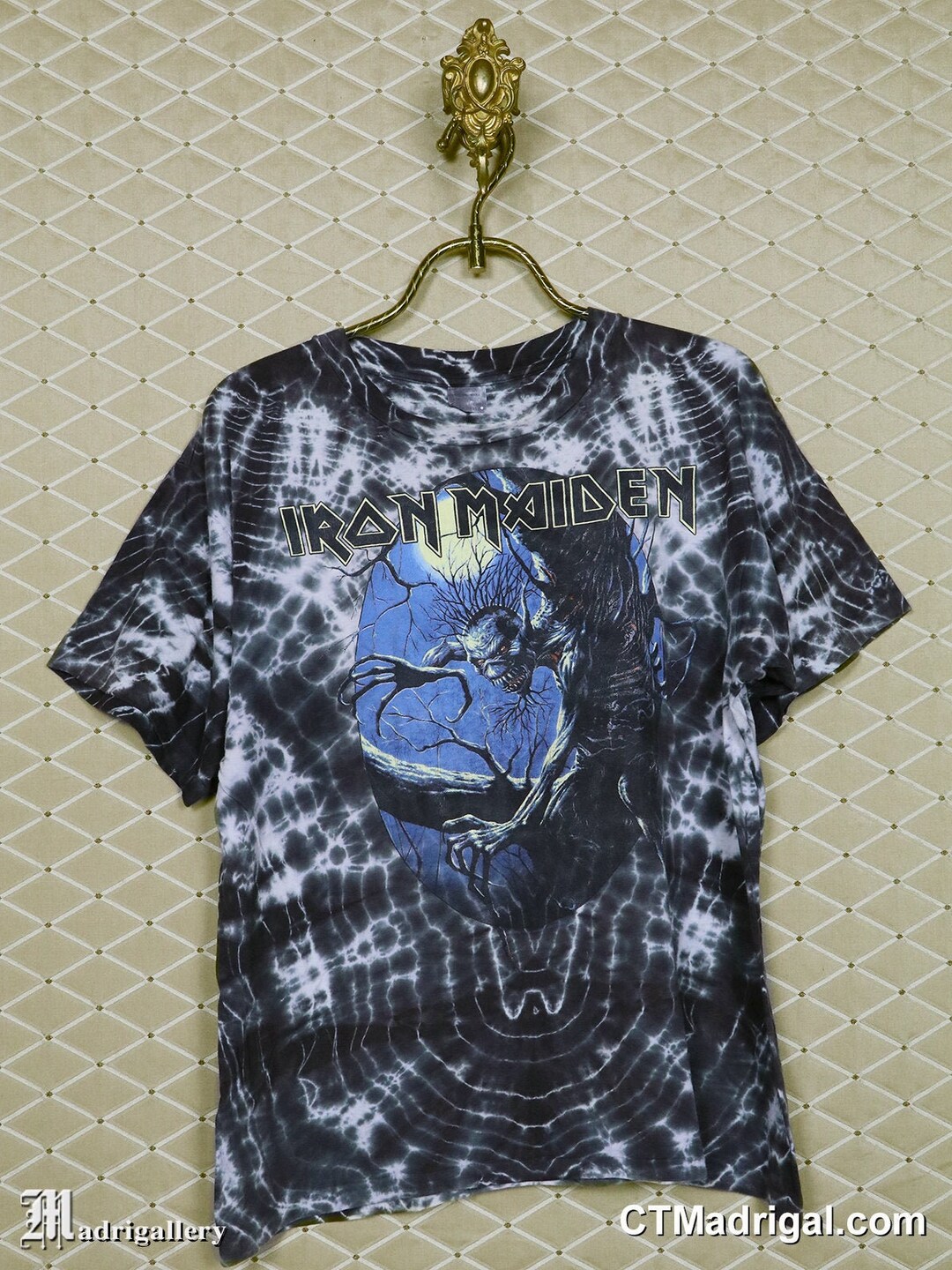 Vintage Iron Maiden Band Fear of the Dark 1992 Tour Shirt