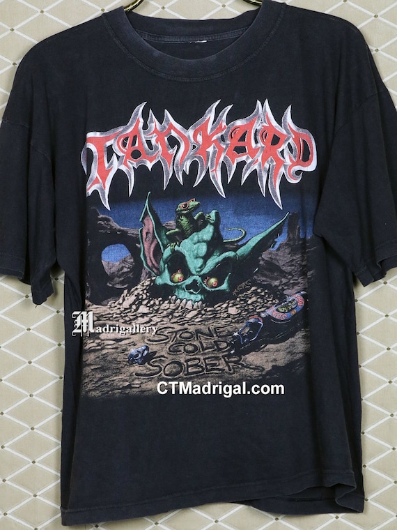 Tankard T-shirt, Vintage Rare Tee Shirt, Thrash Metal, Sodom