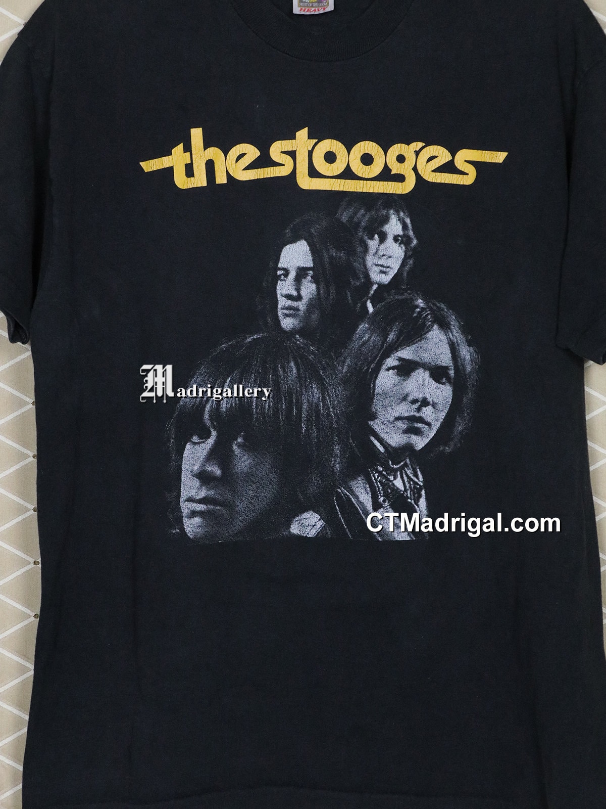 The Stooges Shirt, Iggy Pop T-shirt, Vintage Rare Punk Rock Shirt