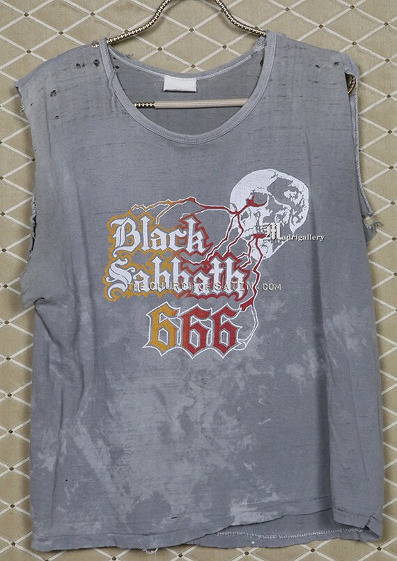 Black Sabbath T-shirt Vintage Rare Ozzy Tee Shirt Osbourne