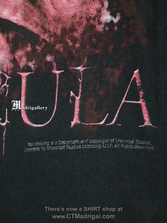 Dracula t-shirt, horror movie shirt vintage rare,… - image 5