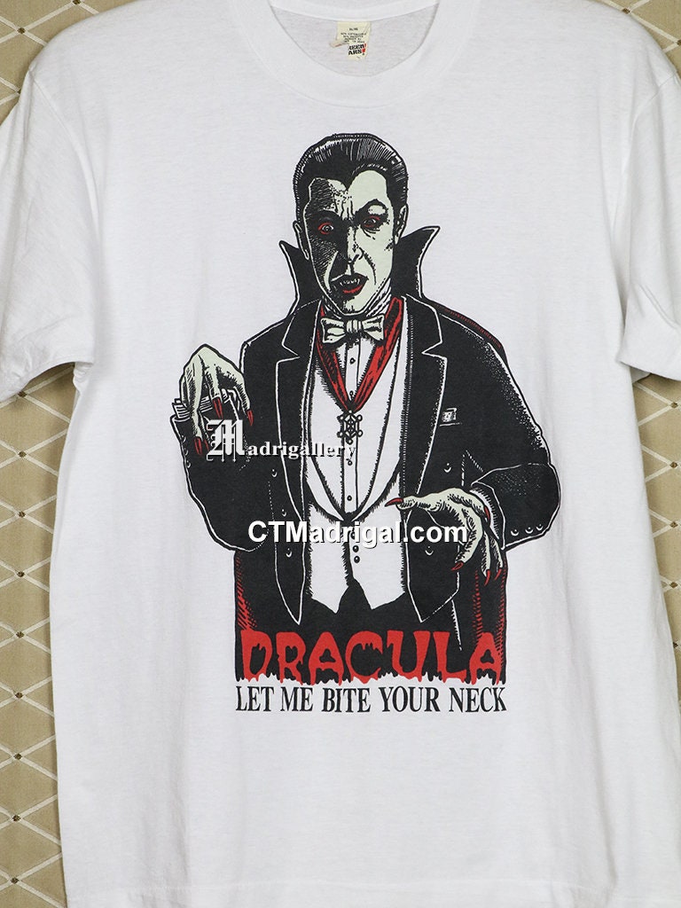 ドラキュラシャツ、ホラー映画Tシャツ、ヴィンテージ、レア