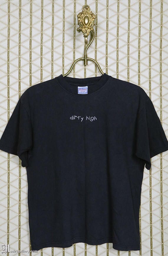 Curve t-shirt, vintage rare black shoegaze tee shi