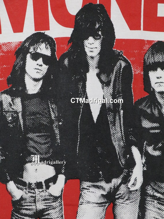 The Ramones t shirt, vintage rare tee, Iggy Pop B… - image 3
