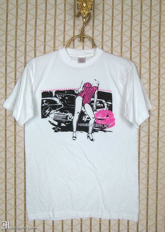Throbbing Gristle T-shirt, Vintage Rare Tee Shirt, White, Psychic TV,  Genesis P-orridge, Coil, Chris & Cosey, PTV3, Punk, Hamburger Lady - Etsy | T-Shirts
