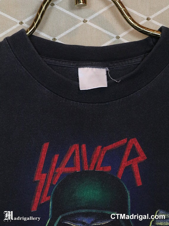 Slayer shirt, vintage rare thrash metal shirt, Me… - image 6