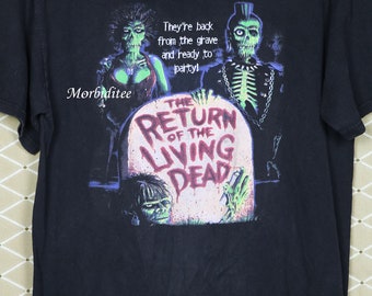 Return of the Living Dead Shirt Horror Movie T-shirt Vintage Rare