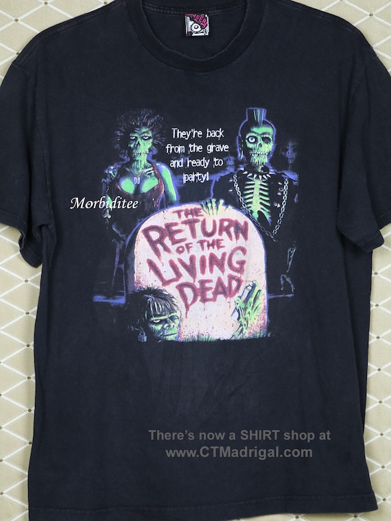 Return of the Living Dead Shirt Horror Movie T-shirt Vintage Rare