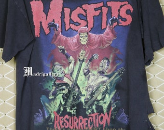 Sac Tote Misfits Fiend Skull 2011 – Noir, Coton, Vintage, Cyclopian