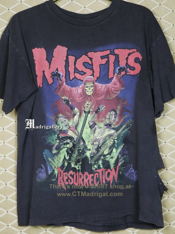 Misfits T-shirt, Vintage Rare Tee Shirt, Samhain Danzig Dead