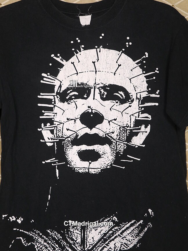 フロム・ヘル　映画　ヴィンテージ　Tシャツ Hellraiser Tシャツ ヘルレイザー ホラー ピンヘッド Tee | BF MERCH'S