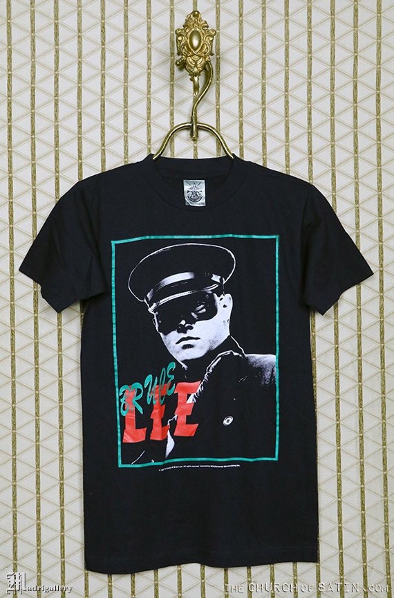 Bruce Lee vintage rare T-shirt, 1996 Mosquitohead… - image 1