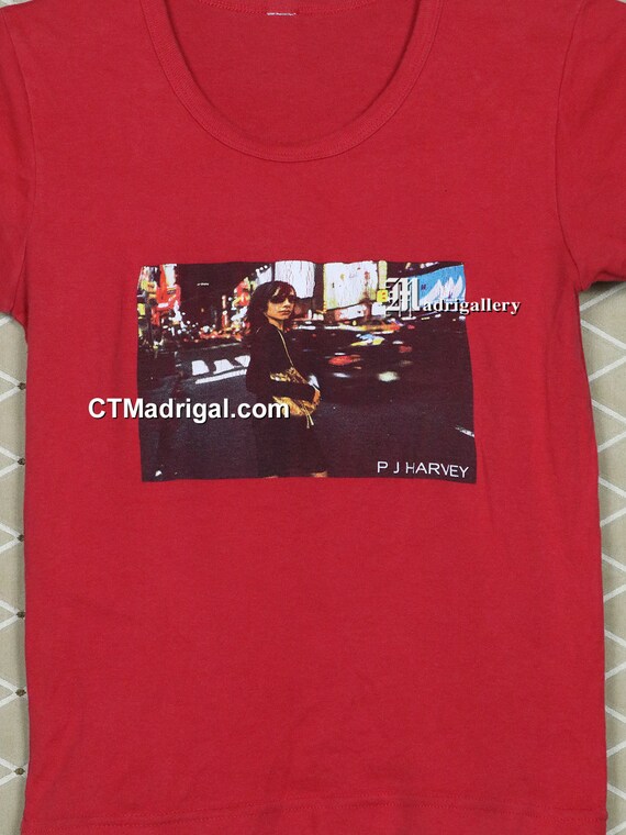 PJ Harvey t shirt, Nick Cave Bjork Patti Smith Ma… - image 2