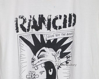 Rancid Shirt, Vintage Rare T-shirt Punk Rock, Fugazi Dead Kennedys