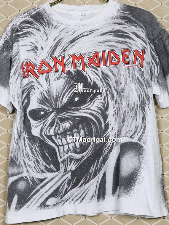 90s〜00s IRON MAIDEN バンドTシャツ – 古着屋Top of the Hillの
