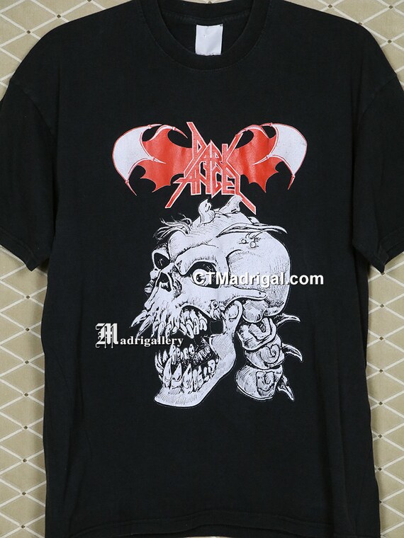 BABYL LA公演限定Tシャツ DARK ANGEL XL ダークエンジェルのシャツ、ヴィンテージのレアな黒のTシャツ