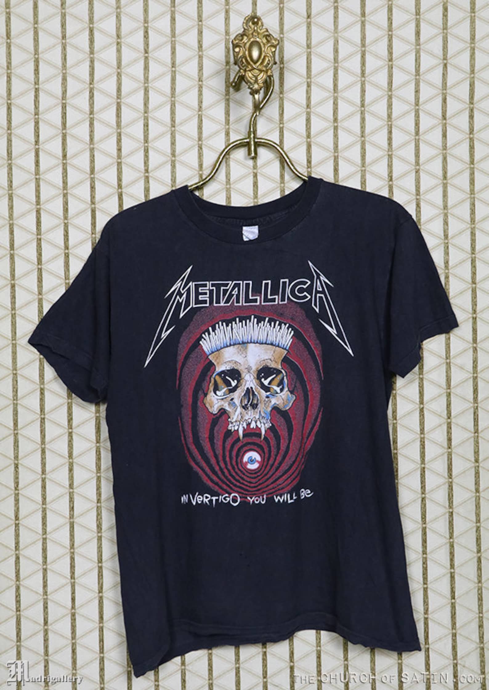 Metallica Tour Tshirt Vintage Rare Faded Black Tee Shirt in Etsy