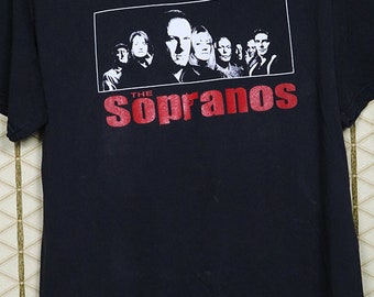 Sopranos Shirt Vintage Rare T-shirt 