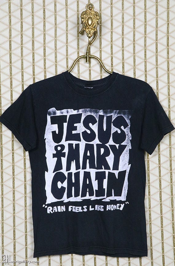 The Jesus and Mary Chain T-shirt, Vintage Rare Black Tee
