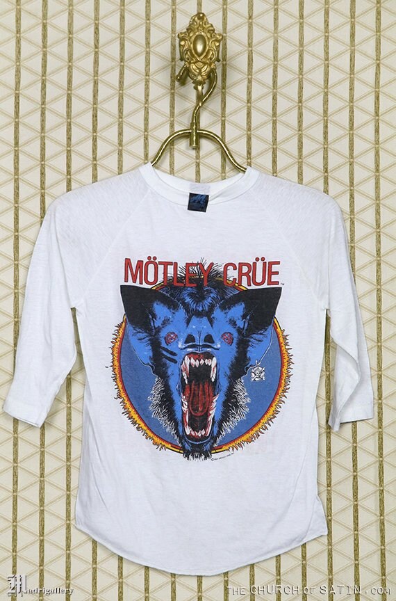 motley crue baseball shirt
