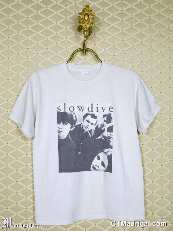 スロウダイヴのシャツ、ヴィンテージのレアTシャツ