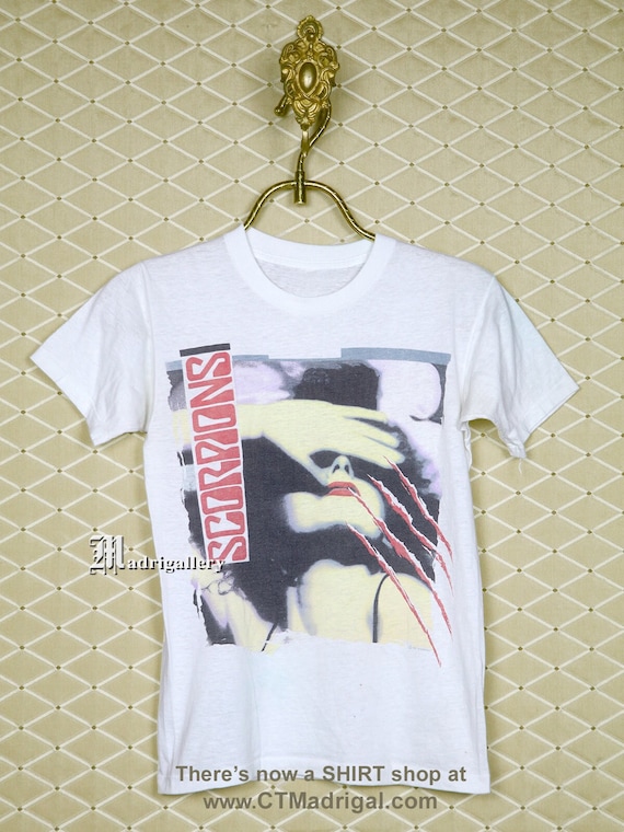 Scorpions Tour Shirt 1988 Vintage Rare T-shirt Kiss Motley Crue